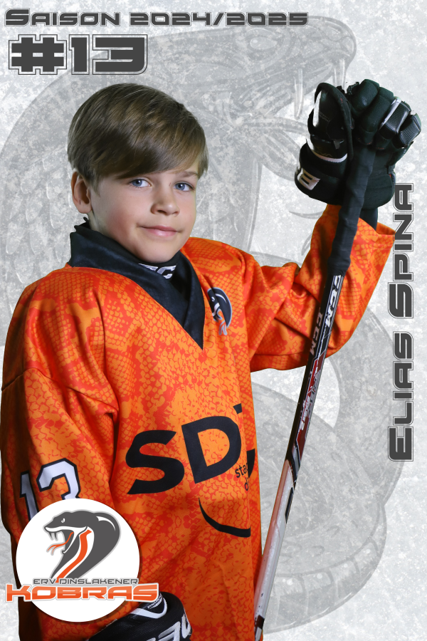 Player Card   2024 25   13   Elias Spina